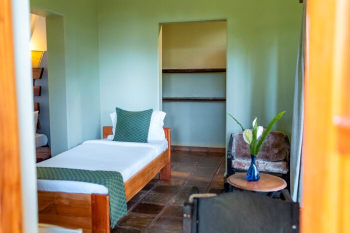 Single Room additional interior view at Weruweru River Lodge, Moshi Tanzania