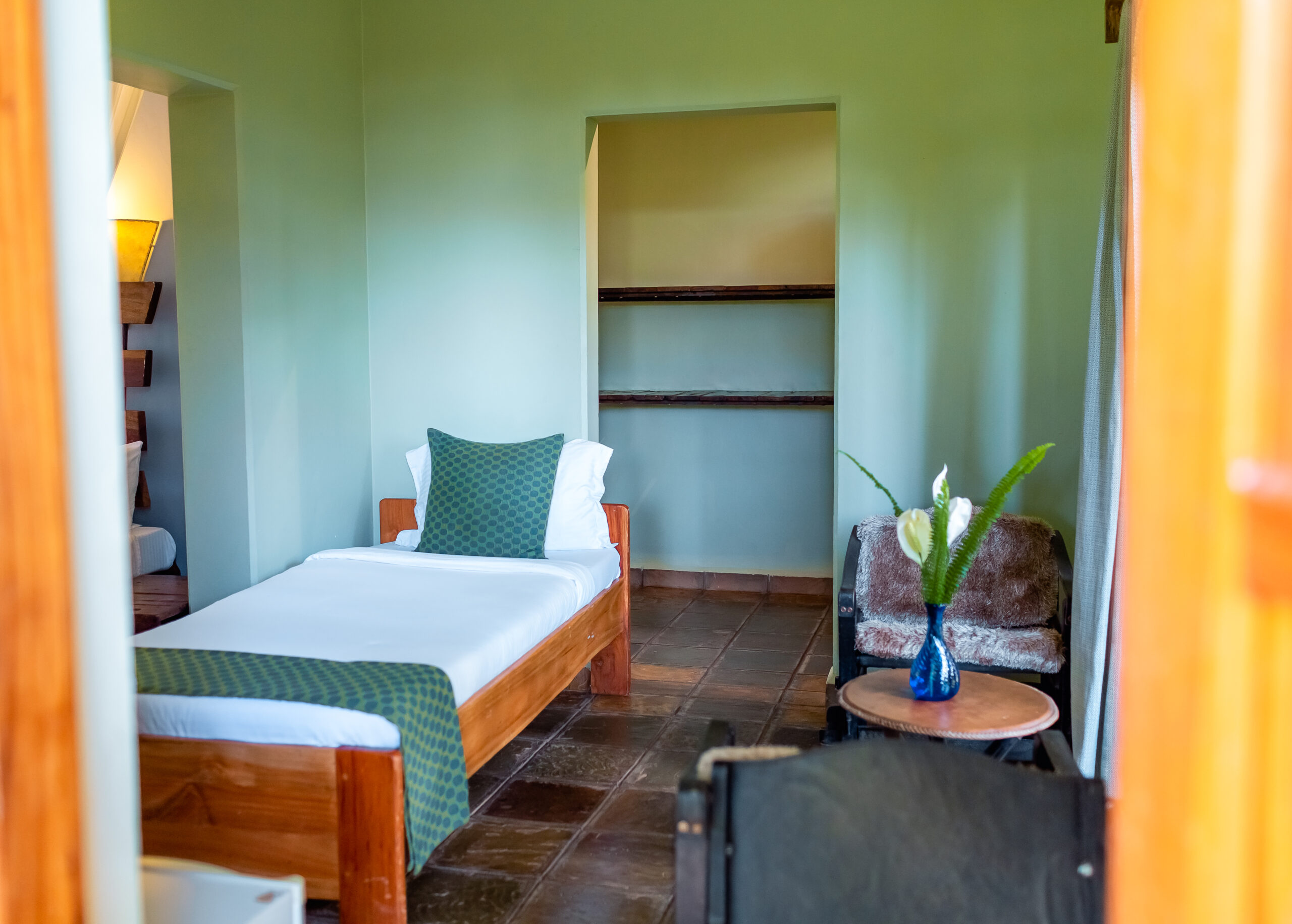 Single Room additional interior view at Weruweru River Lodge, Moshi Tanzania