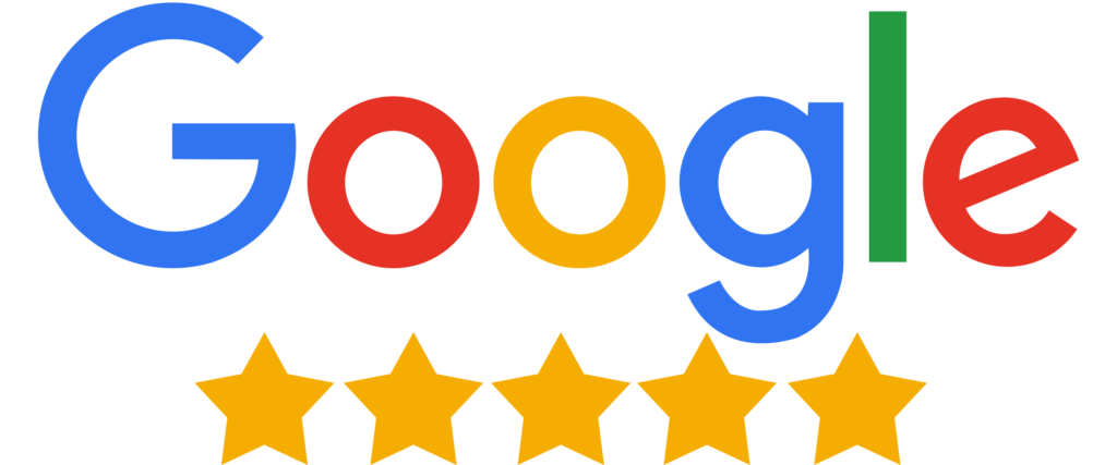 Google 5-star reviews badge