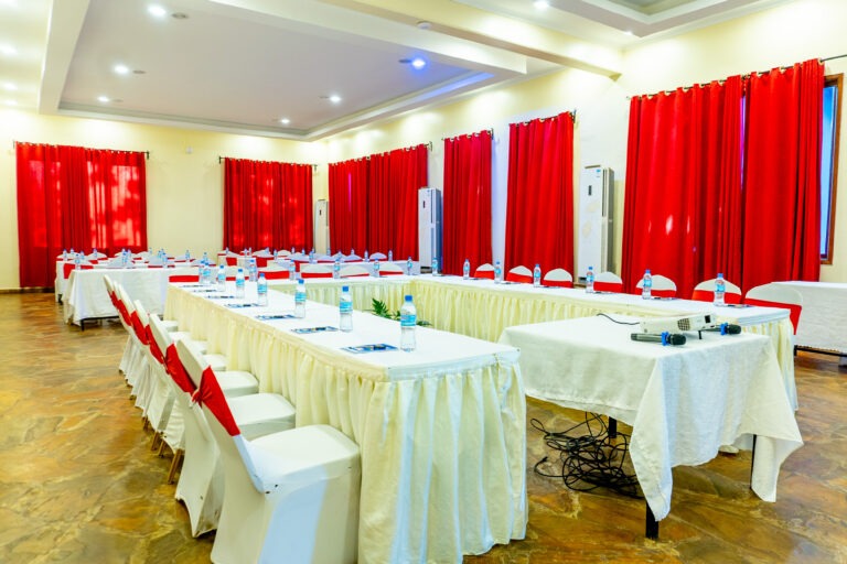 Conference room facility at Weruweru River Lodge, Moshi Tanzania