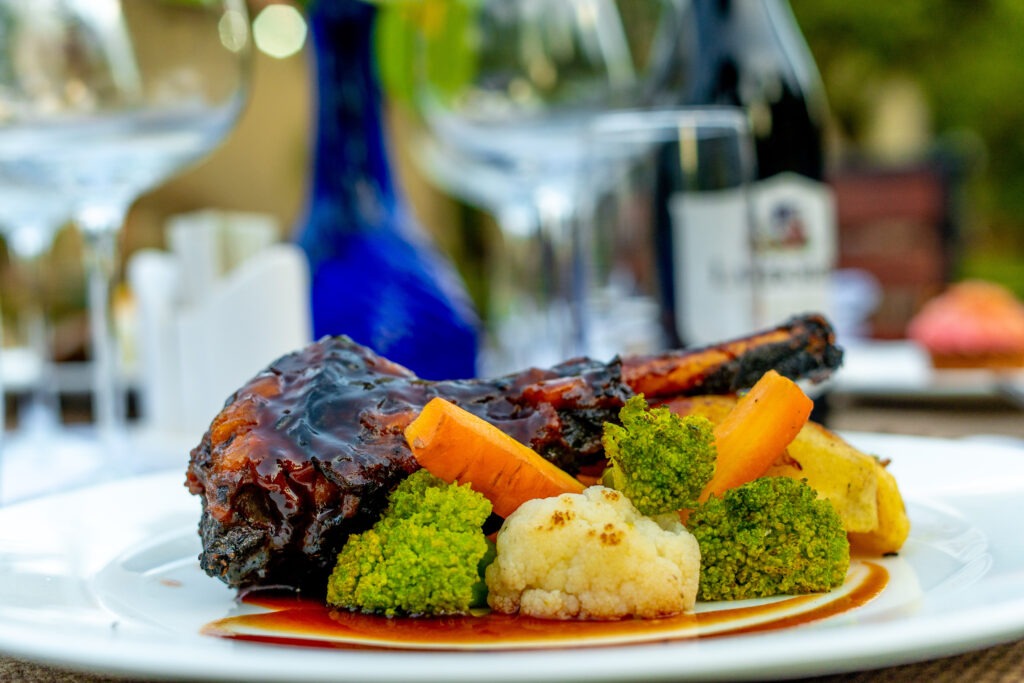 Delicious meal from our restaurant