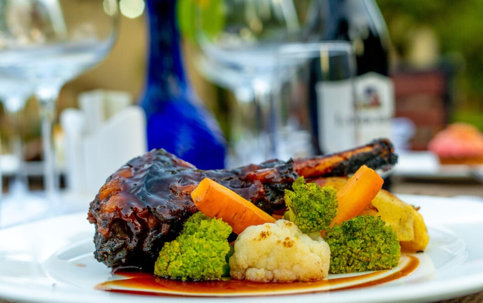 Delicious meal from our restaurant