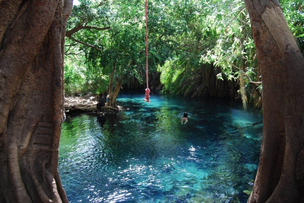 Chemka Hot Spring excursion near Weruweru River Lodge, Moshi Tanzania