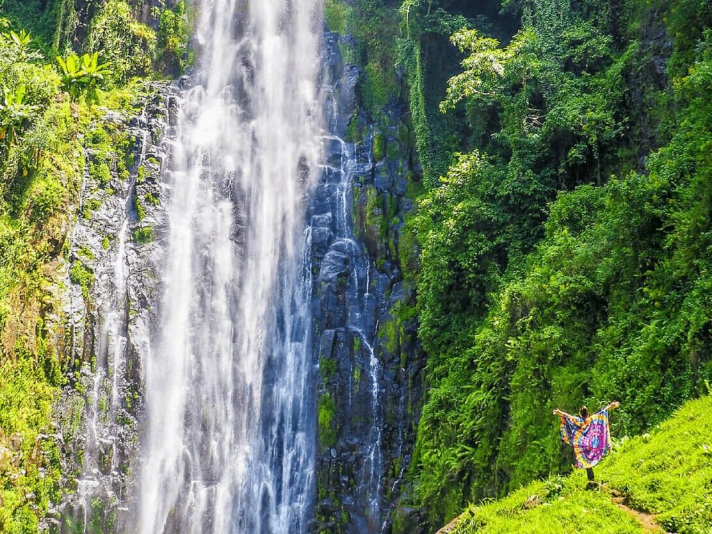 Materuni Waterfall excursion near Weruweru River Lodge, Moshi Tanzania